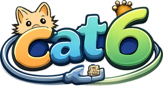 cat 6 লোগো